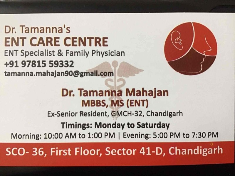 Dr. Tamanna's ENT Care Centre
