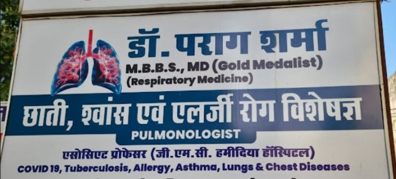 Dr PARAG SHARMA Chest Physician